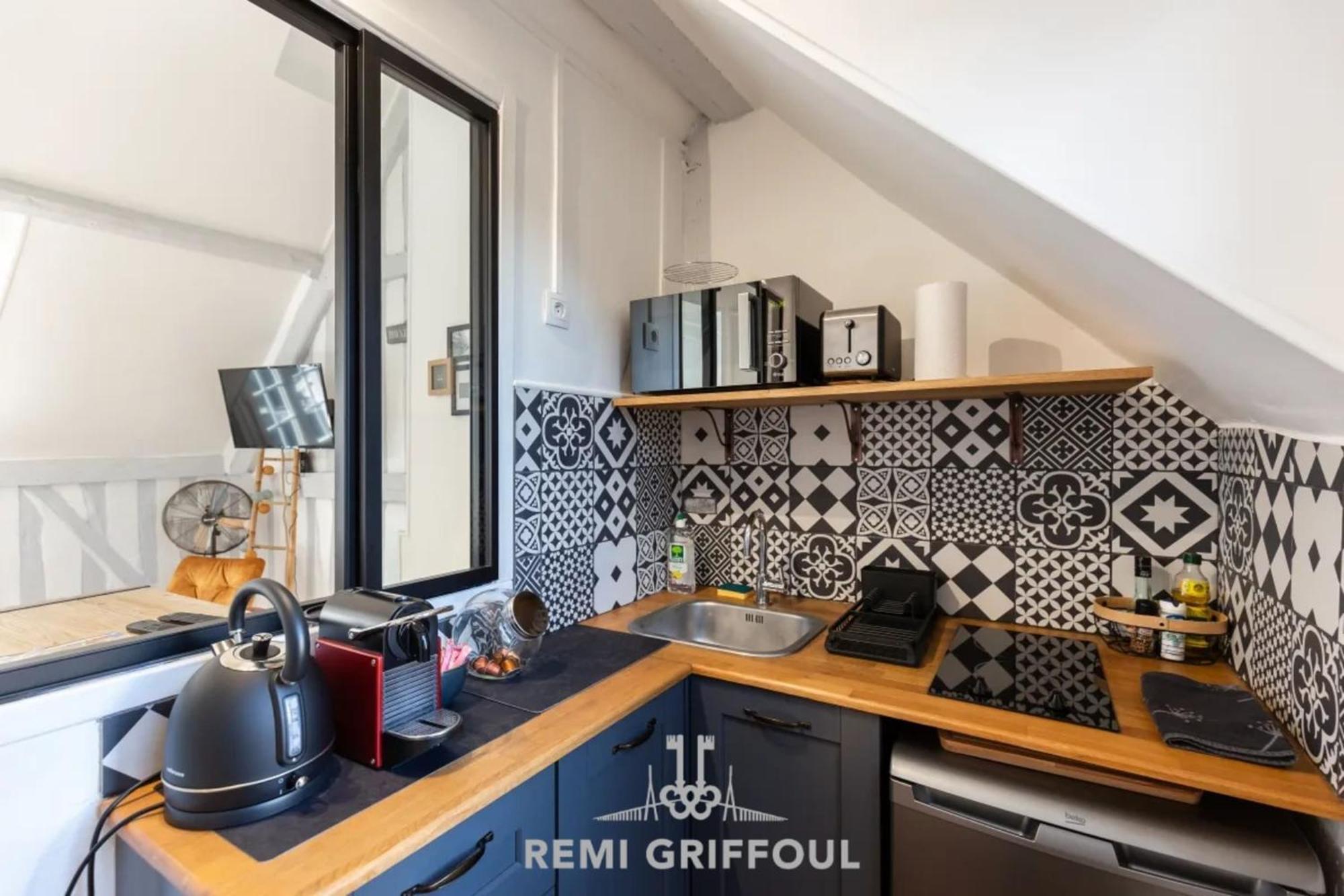 La Capucine Lovely Studio City Center 翁弗勒尔 外观 照片
